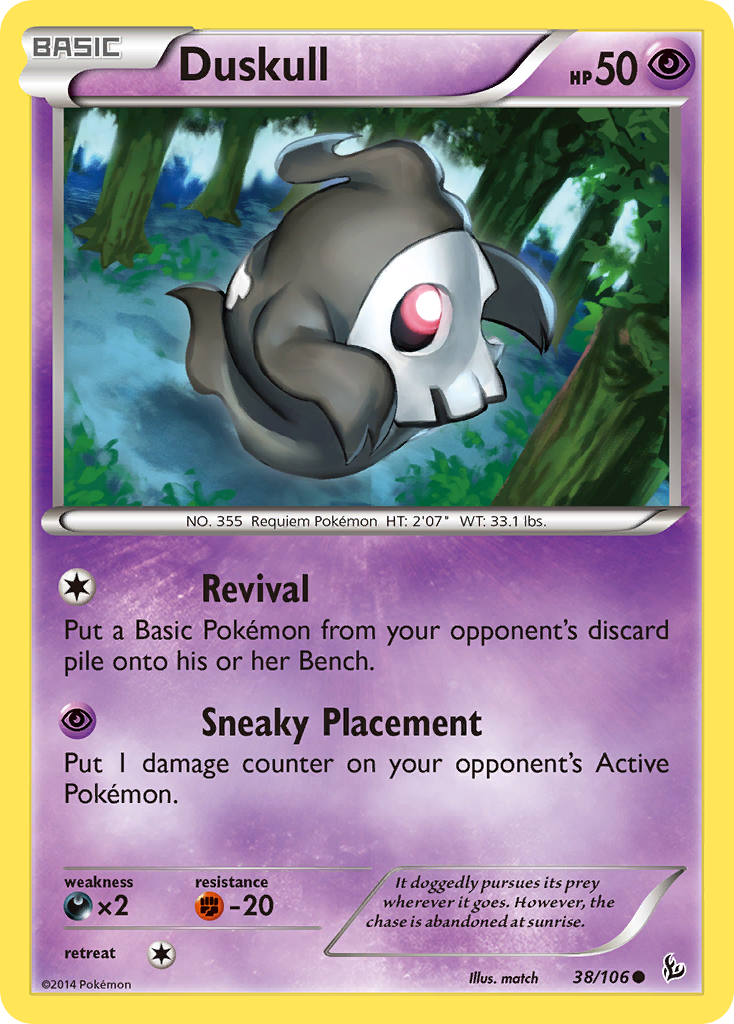 Duskull (38/106) [XY: Flashfire] | Play N Trade Winnipeg