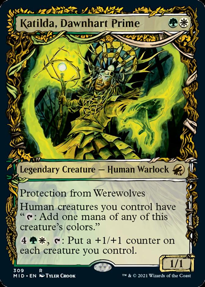 Katilda, Dawnhart Prime (Showcase Equinox) [Innistrad: Midnight Hunt] | Play N Trade Winnipeg