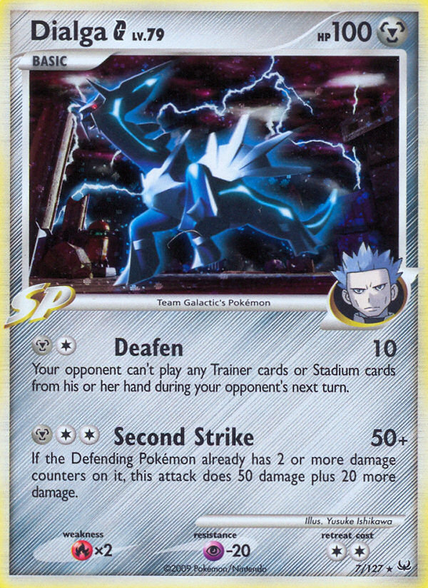 Dialga G (7/127) [Platinum: Base Set] | Play N Trade Winnipeg