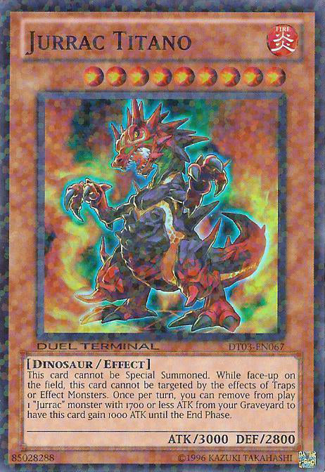 Jurrac Titano [DT03-EN067] Super Rare | Play N Trade Winnipeg