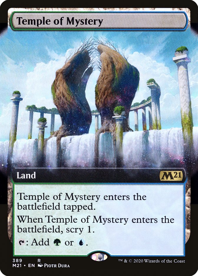 Temple of Mystery (Extended) [Core Set 2021] | Play N Trade Winnipeg