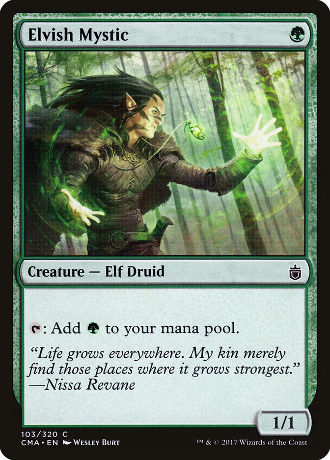 Elvish Mystic [Commander Anthology] | Play N Trade Winnipeg