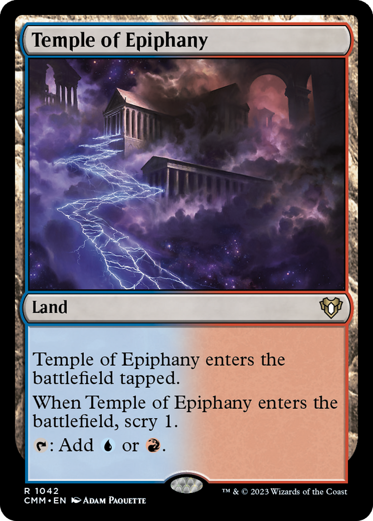 Temple of Epiphany [Commander Masters] | Play N Trade Winnipeg