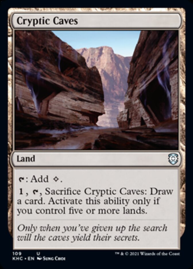 Cryptic Caves [Kaldheim Commander] | Play N Trade Winnipeg