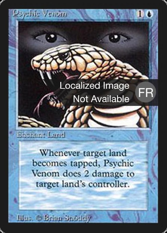 Psychic Venom [Foreign Black Border] | Play N Trade Winnipeg