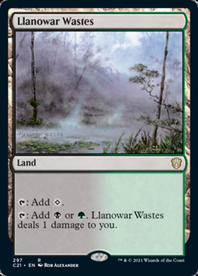 Llanowar Wastes [Commander 2021] | Play N Trade Winnipeg