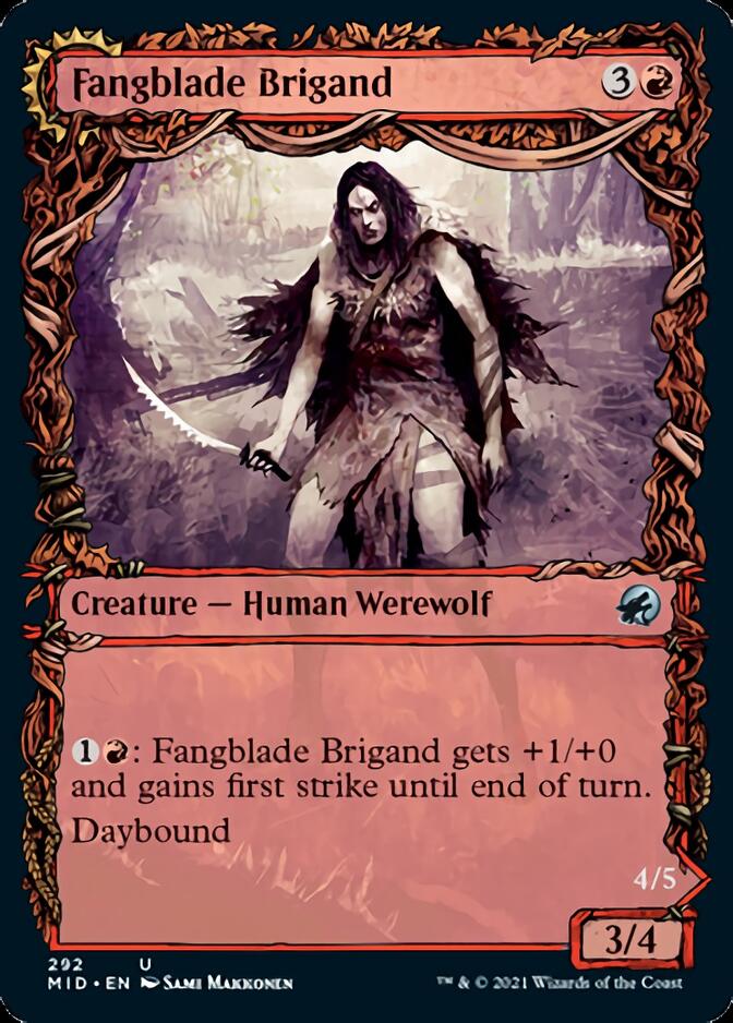 Fangblade Brigand // Fangblade Eviscerator (Showcase Equinox) [Innistrad: Midnight Hunt] | Play N Trade Winnipeg