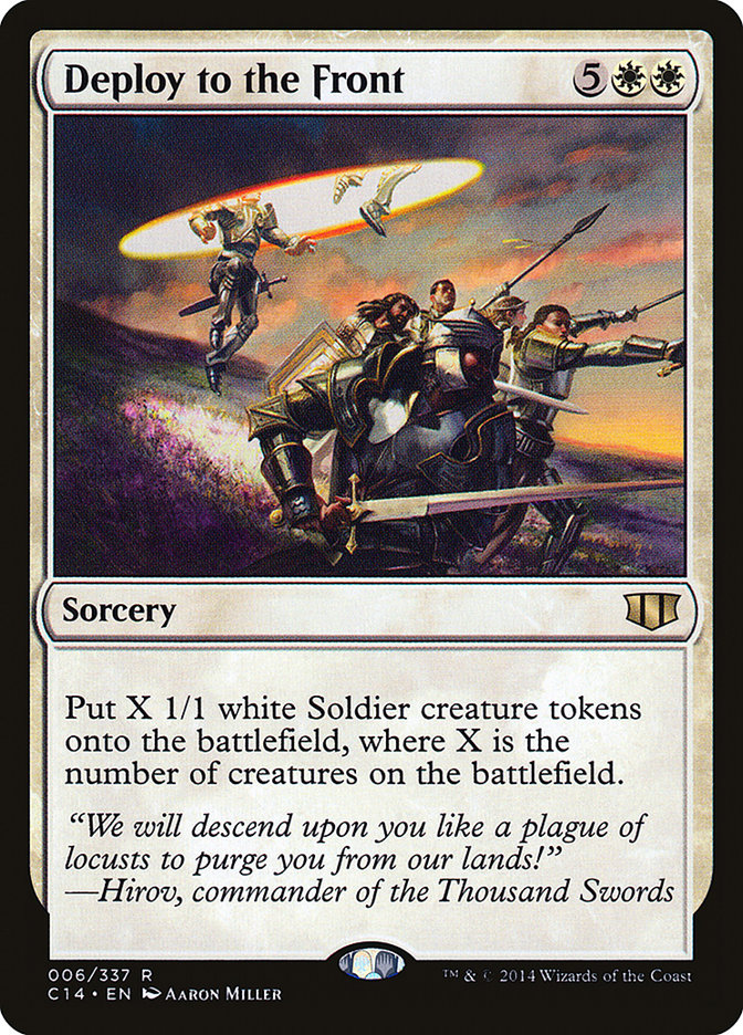 Deploy to the Front [Commander 2014] | Play N Trade Winnipeg
