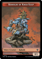 Gold // Kobolds of Kher Keep Double-Sided Token [Murders at Karlov Manor Commander Tokens] | Play N Trade Winnipeg