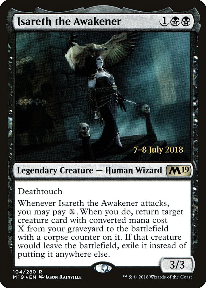 Isareth the Awakener  [Core Set 2019 Prerelease Promos] | Play N Trade Winnipeg