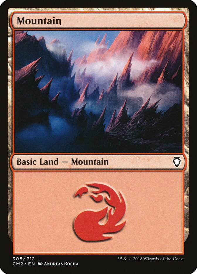 Mountain (305) [Commander Anthology Volume II] | Play N Trade Winnipeg