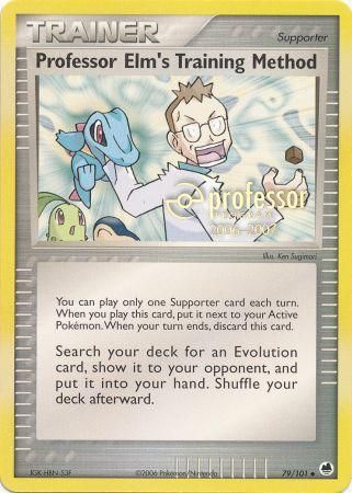 Professor Elms Training Method (79/101) (2006 2007) [Professor Program Promos] | Play N Trade Winnipeg