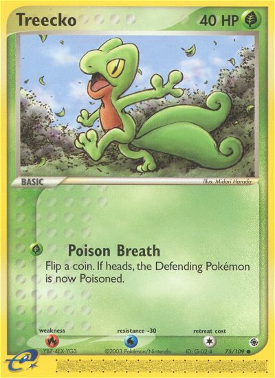 Treecko (75/109) [EX: Ruby & Sapphire] | Play N Trade Winnipeg