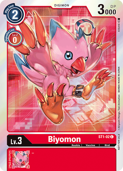 Biyomon [ST1-02] (Event Pack) [Starter Deck: Gaia Red Promos] | Play N Trade Winnipeg