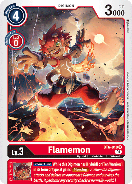 Flamemon [BT6-010] [Double Diamond] | Play N Trade Winnipeg