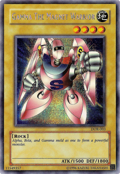 Gamma the Magnet Warrior [DOR-003] Secret Rare | Play N Trade Winnipeg