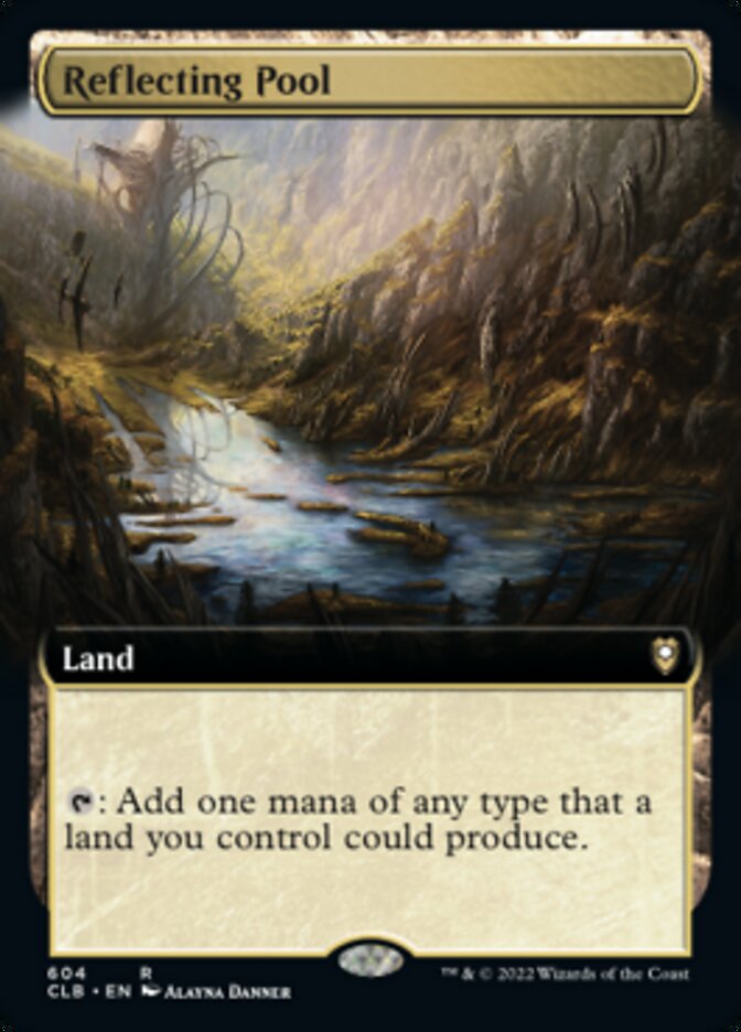 Reflecting Pool (Extended Art) [Commander Legends: Battle for Baldur's Gate] | Play N Trade Winnipeg