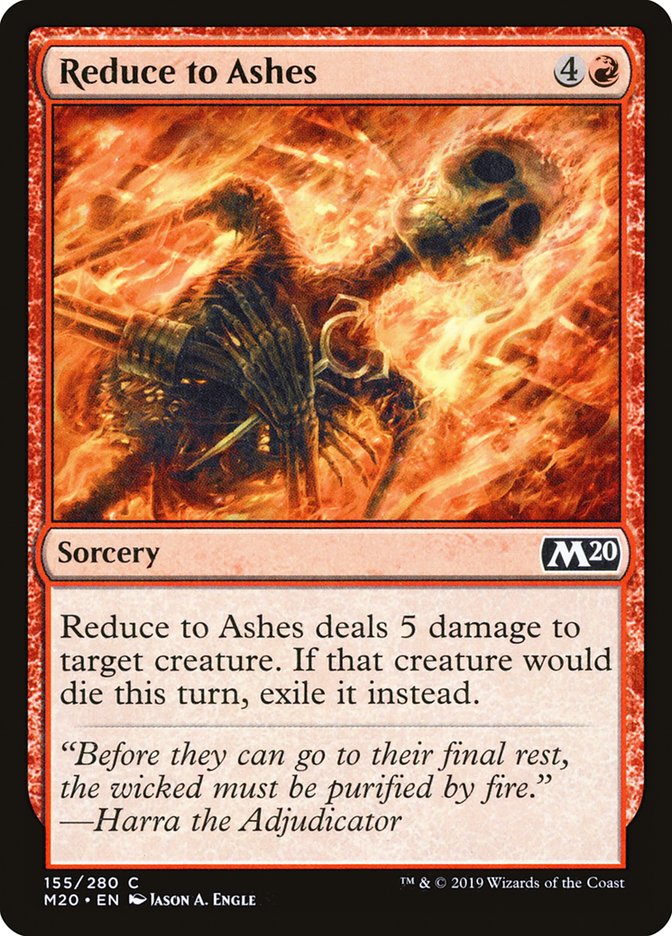 Reduce to Ashes [Core Set 2020] | Play N Trade Winnipeg