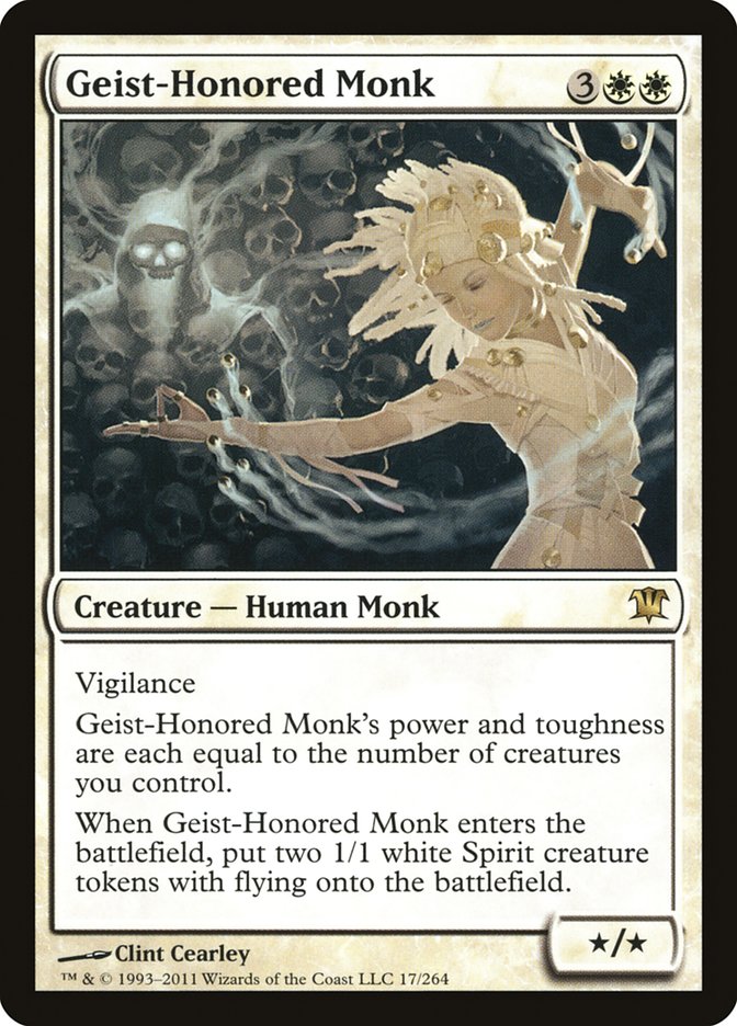 Geist-Honored Monk [Innistrad] | Play N Trade Winnipeg