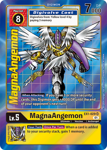 MagnaAngemon [EX1-029] (Alternate Art) [Classic Collection] | Play N Trade Winnipeg