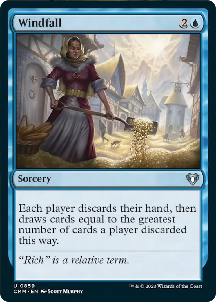 Windfall [Commander Masters] | Play N Trade Winnipeg