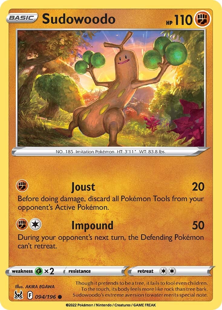 Sudowoodo (094/196) [Sword & Shield: Lost Origin] | Play N Trade Winnipeg