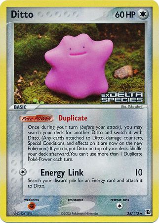 Ditto (35/113) (Stamped) [EX: Delta Species] | Play N Trade Winnipeg