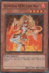 Elemental Hero Lady Heat [PP02-EN008] Secret Rare | Play N Trade Winnipeg