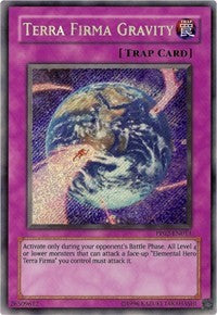 Terra Firma Gravity [PP02-EN013] Secret Rare | Play N Trade Winnipeg