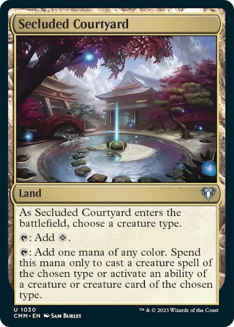 Secluded Courtyard [Commander Masters] | Play N Trade Winnipeg