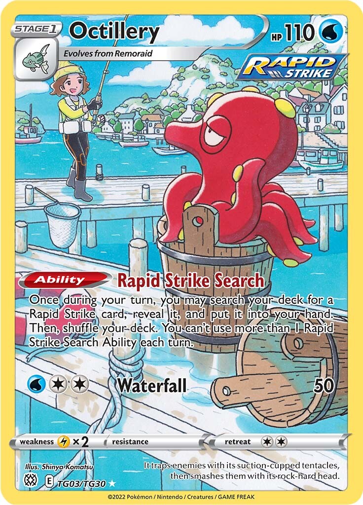 Octillery (TG03/TG30) [Sword & Shield: Brilliant Stars] | Play N Trade Winnipeg