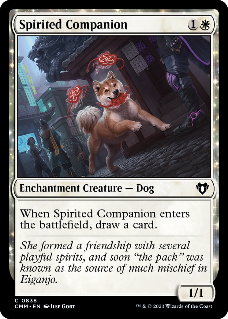 Spirited Companion [Commander Masters] | Play N Trade Winnipeg