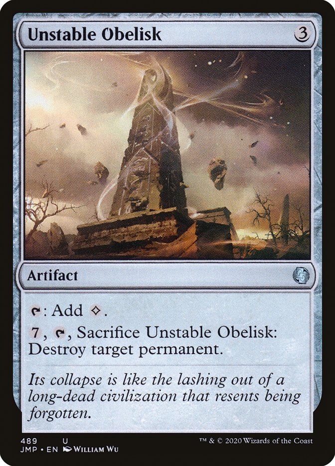 Unstable Obelisk [Jumpstart] | Play N Trade Winnipeg