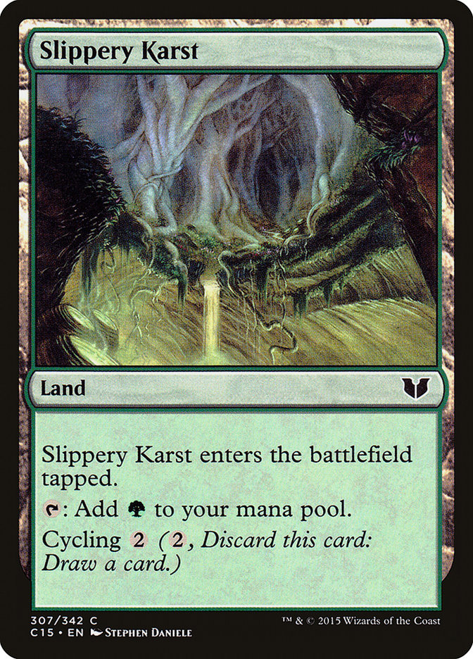 Slippery Karst [Commander 2015] | Play N Trade Winnipeg