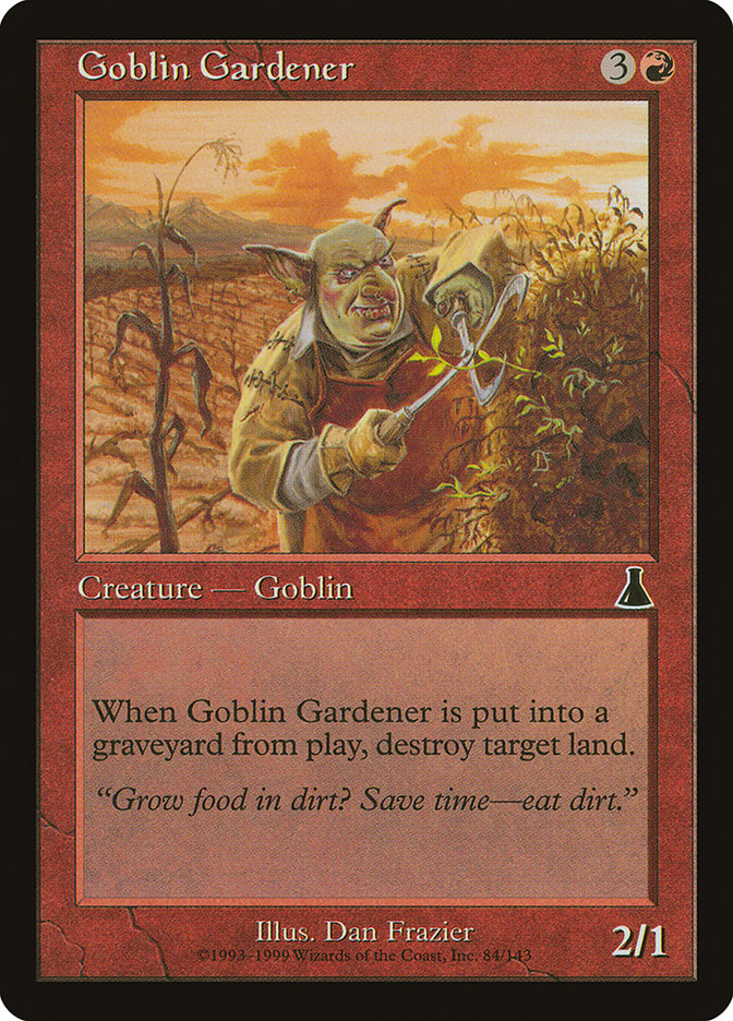 Goblin Gardener [Urza's Destiny] | Play N Trade Winnipeg