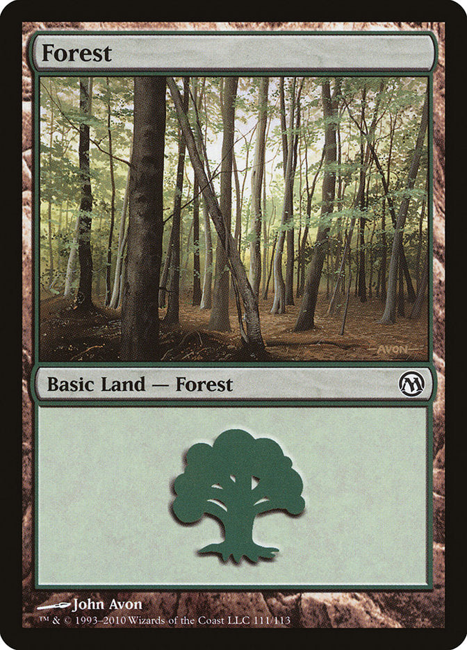 Forest (111) [Duels of the Planeswalkers] | Play N Trade Winnipeg