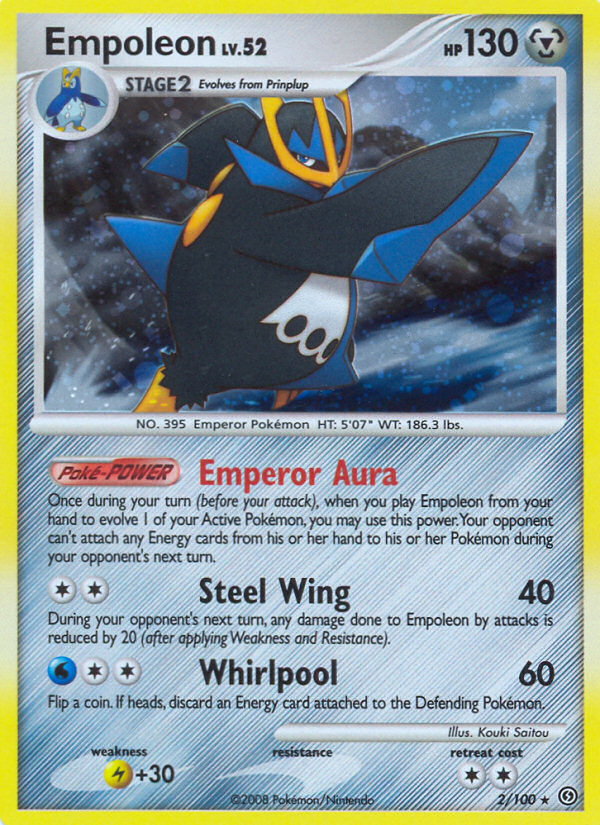 Empoleon (2/100) [Diamond & Pearl: Stormfront] | Play N Trade Winnipeg