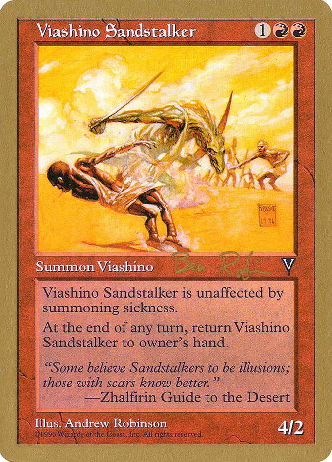 Viashino Sandstalker (Ben Rubin) [World Championship Decks 1998] | Play N Trade Winnipeg