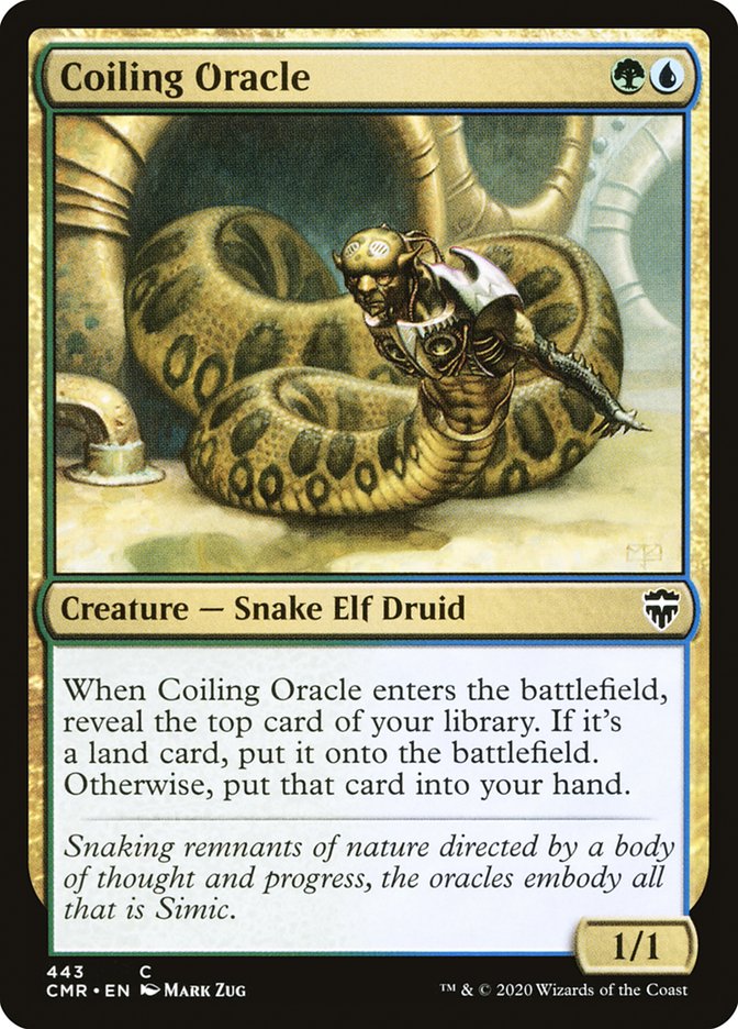 Coiling Oracle [Commander Legends] | Play N Trade Winnipeg