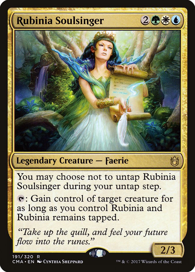 Rubinia Soulsinger [Commander Anthology] | Play N Trade Winnipeg