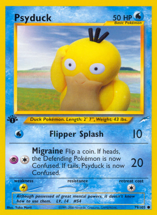 Psyduck (79/105) [Neo Destiny 1st Edition] | Play N Trade Winnipeg