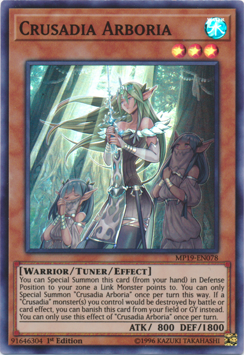 Crusadia Arboria [MP19-EN078] Super Rare | Play N Trade Winnipeg