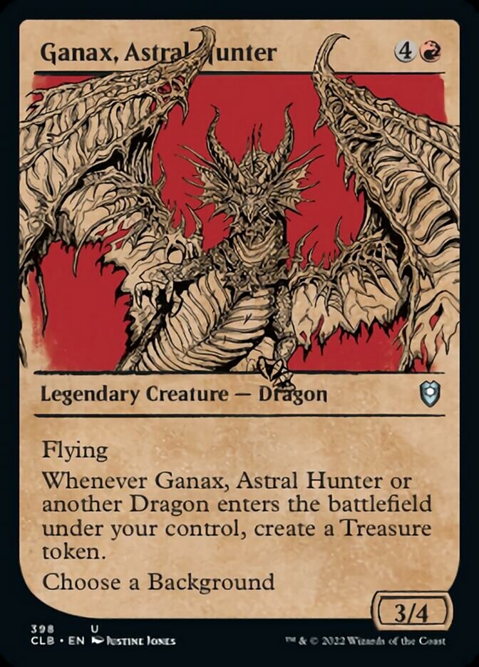 Ganax, Astral Hunter (Showcase) [Commander Legends: Battle for Baldur's Gate] | Play N Trade Winnipeg