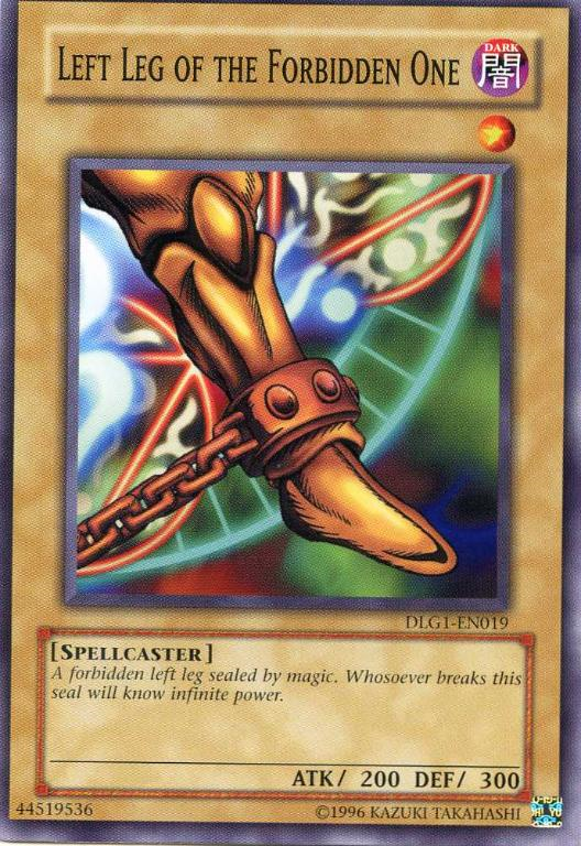 Left Leg of the Forbidden One [DLG1-EN019] Common | Play N Trade Winnipeg