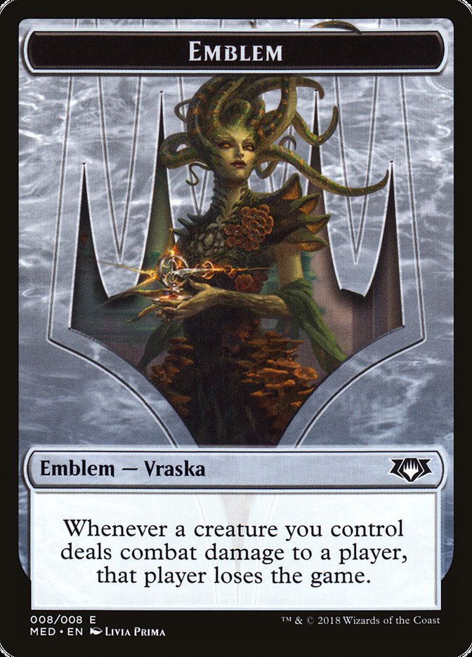 Vraska, Golgari Queen Emblem [Mythic Edition Tokens] | Play N Trade Winnipeg