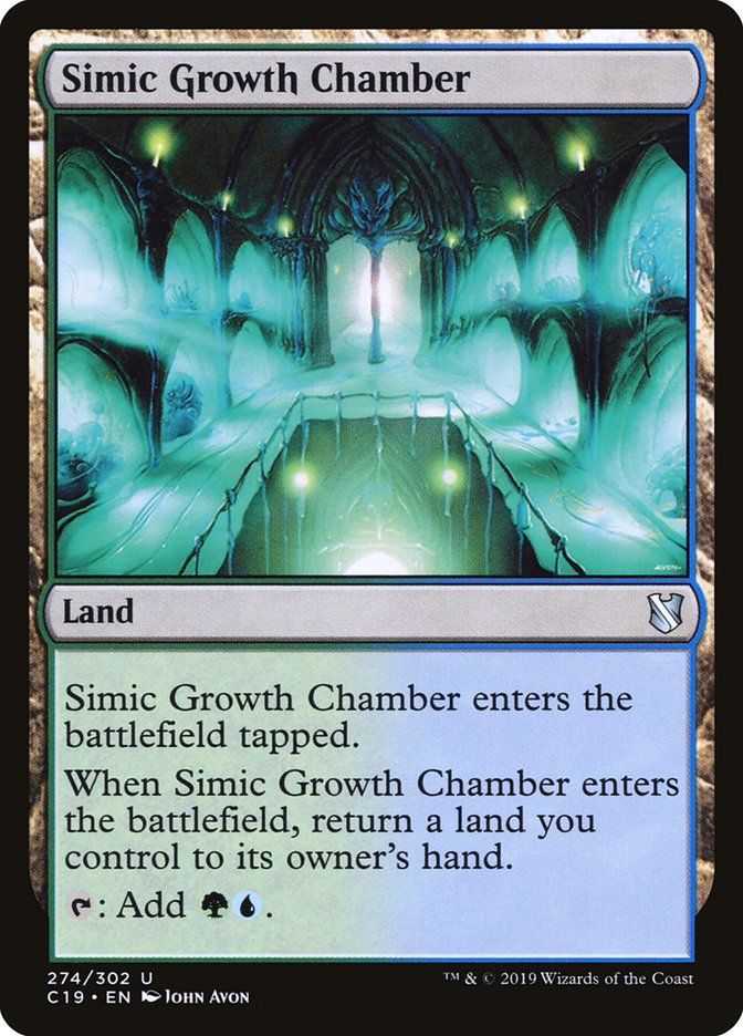 Simic Growth Chamber [Commander 2019] | Play N Trade Winnipeg