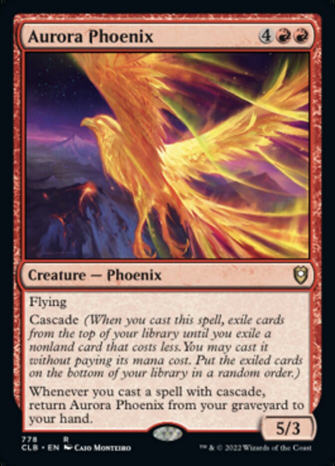 Aurora Phoenix [Commander Legends: Battle for Baldur's Gate] | Play N Trade Winnipeg