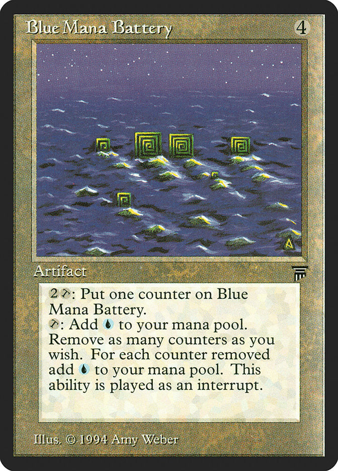 Blue Mana Battery [Legends] | Play N Trade Winnipeg