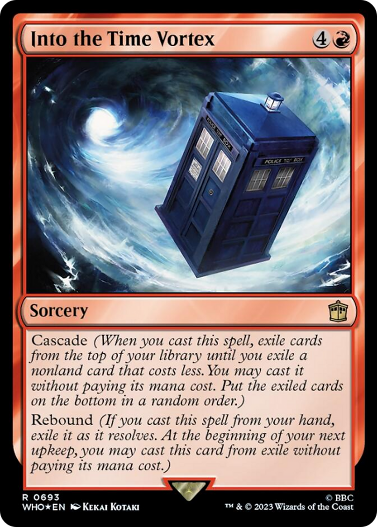 Into the Time Vortex (Surge Foil) [Doctor Who] | Play N Trade Winnipeg