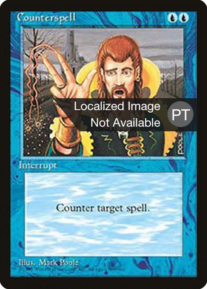 Counterspell [Fourth Edition (Foreign Black Border)] | Play N Trade Winnipeg